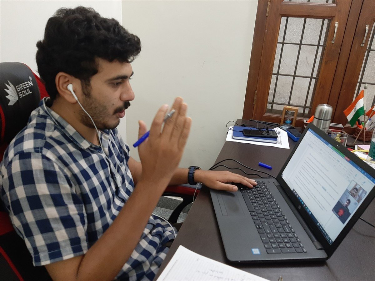 Client discussion and review session