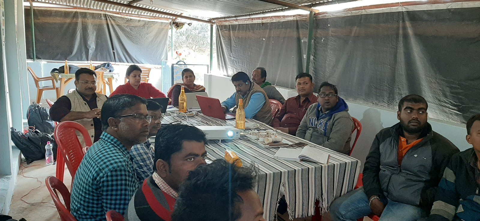 Training and knowledge-sharing session